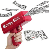 Super Money Gun | Automatic Cash Cannon Toy | Unleash Fun & Excitement at Parties, Weddings, and Events | Shoots Fake or Real Money Effortlessly